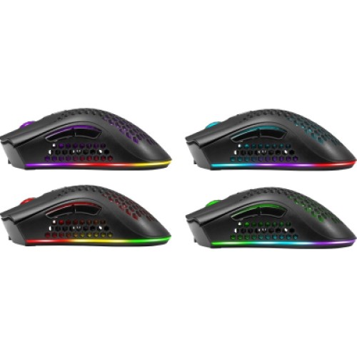 Мышка Defender Warlock GM-709L RGB Wireless Black (52709)