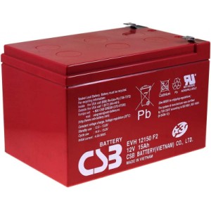 Батарея к ИБП CSB EVH12150, 12V 15Ah (EVH12150)