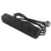 Сетевой фильтр питания ColorWay CW-PSEA42BK /2M black (CW-PSEA42BK)