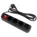 Сетевой фильтр питания ColorWay CW-PSEA42BK /2M black (CW-PSEA42BK)