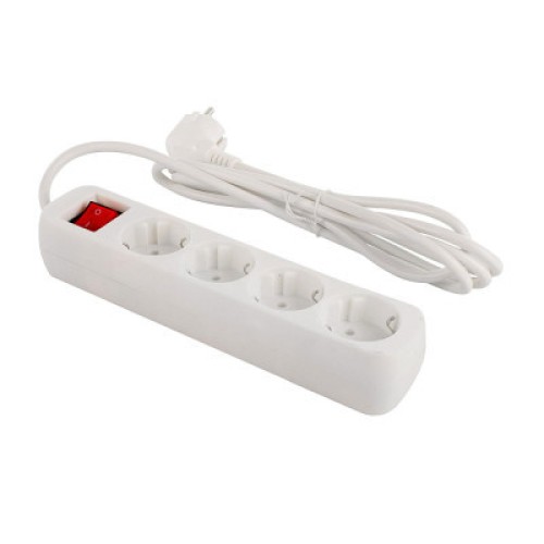 Сетевой фильтр питания ColorWay CW-PSEA42W/ 2M white (CW-PSEA42W)