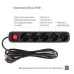 Сетевой фильтр питания ColorWay CW-PSEA53BK, 5 розеток/ 3M black (CW-PSEA53BK)