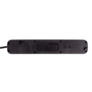 Сетевой фильтр питания ColorWay CW-PSEA55BK, 5 розеток/ 5M black (CW-PSEA55BK)