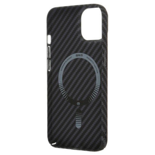 Чехол для мобильного телефона Armorstandart LikeCarbon MagCase Apple iPhone 14 Black (ARM66363)
