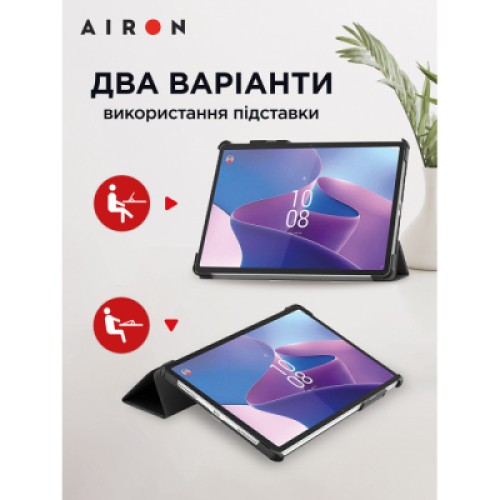 Чехол для планшета AirOn Premium Lenovo Tab P11 Pro 2nd Gen 11.2" + Film Black (4822352781086)