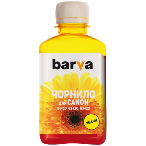 Чернила Barva Canon GI-41 180 мл, yellow (CGI41-812)