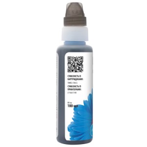 Чернила Barva Epson 106 100 мл, cyan, флакон OneKey 1K (E106-783-1K)