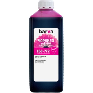 Чернила Barva Epson E69, 1 л, magenta (E69-772)
