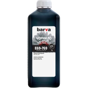 Чернила Barva Epson E69, 1 л, pigm. Matte-Black (E69-769)