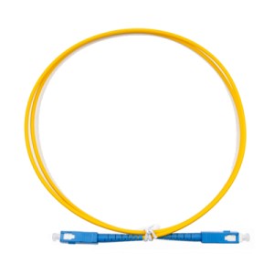 Оптичний патчкорд SC/UPC-SC/UPC SingleMode Simplex 3m 3,0mm Premium Voltronic (15459)