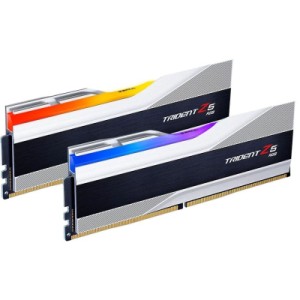 Модуль памяти для компьютера DDR5 32GB (2x16GB) 6800 Trident Z5 RGB Silver G.Skill (F5-6800J3445G16GX2-TZ5RS)