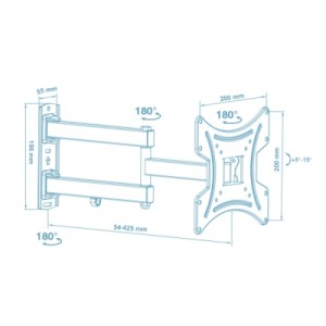 Кронштейн Walfix R-353W