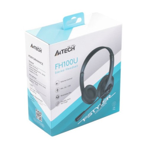 Наушники A4Tech FH100U Stone Black