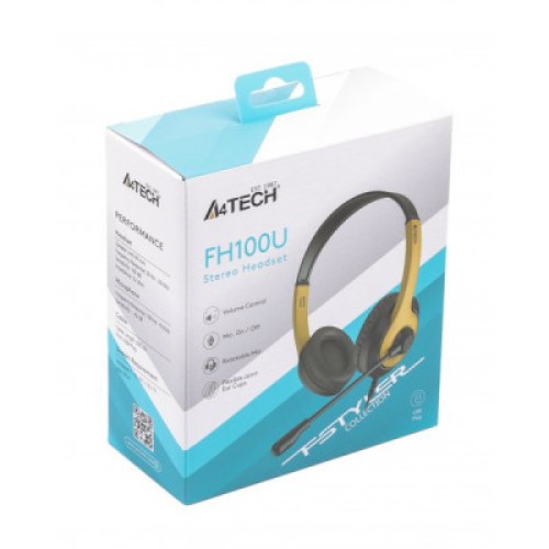 Наушники A4Tech FH100U Bumblebee