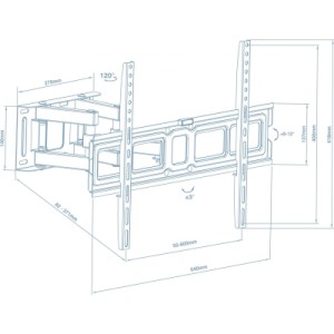 Кронштейн Walfix R-514B