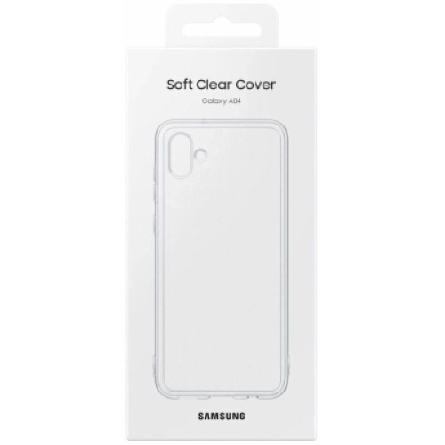 Чехол для мобильного телефона Samsung Samsung A04 Soft Clear Cover Transparency (EF-QA045TTEGRU)