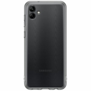 Чохол до мобільного телефона Samsung Samsung A04 Soft Clear Cover Black (EF-QA045TBEGRU)