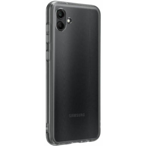 Чехол для мобильного телефона Samsung Samsung A04 Soft Clear Cover Black (EF-QA045TBEGRU)