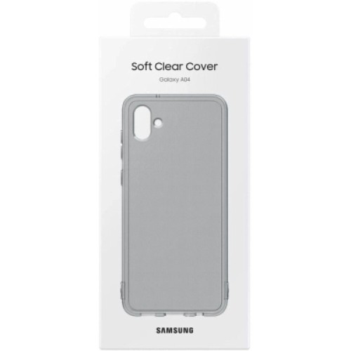 Чехол для мобильного телефона Samsung Samsung A04 Soft Clear Cover Black (EF-QA045TBEGRU)