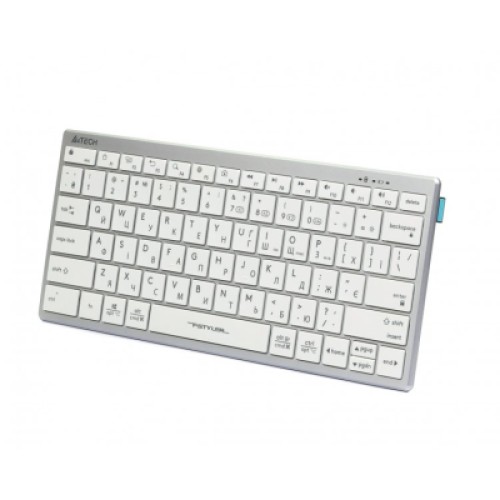 Клавиатура A4Tech FBX51C Wireless/Bluetooth White (FBX51C White)