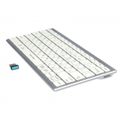 Клавиатура A4Tech FBX51C Wireless/Bluetooth White (FBX51C White)