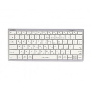 Клавіатура A4Tech FBX51C Wireless/Bluetooth White (FBX51C White)