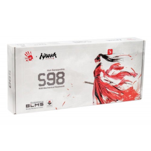 Клавиатура A4Tech Bloody S98 RGB Red Switch USB Naraka (Bloody S98 Naraka)