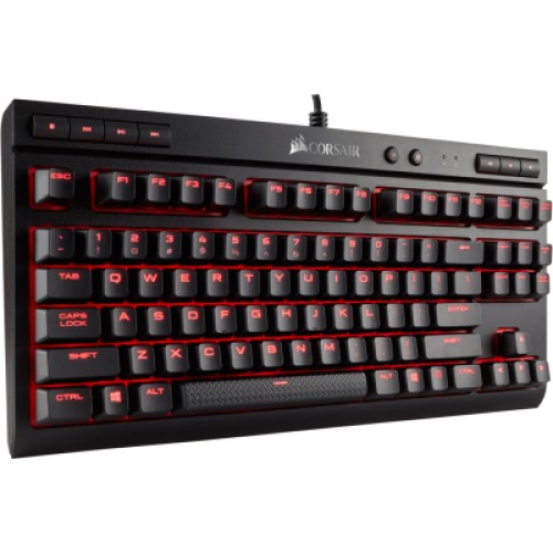 Клавиатура Corsair K63 Cherry MX Red UA USB Black (CH-9115020-RU) Клавиатура Corsair K63 Cherry MX Red UA USB Black (CH-9115020-RU)