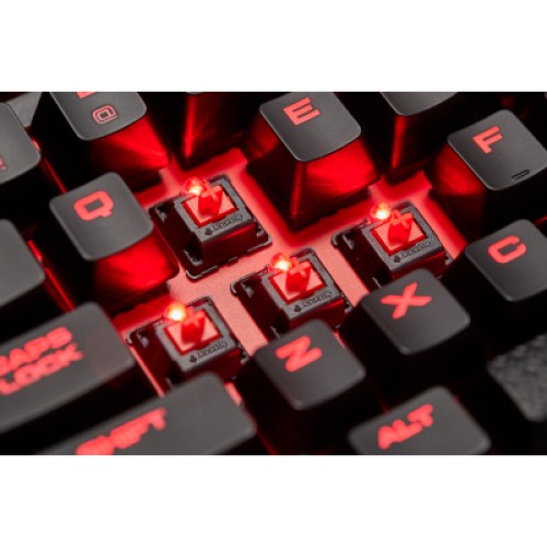 Клавиатура Corsair K63 Cherry MX Red UA USB Black (CH-9115020-RU) Клавиатура Corsair K63 Cherry MX Red UA USB Black (CH-9115020-RU)
