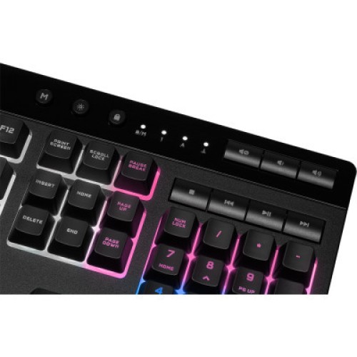 Клавиатура Corsair K55 RGB Pro XT USB UA Black (CH-9226715-RU) Клавиатура Corsair K55 RGB Pro XT USB UA Black (CH-9226715-RU)