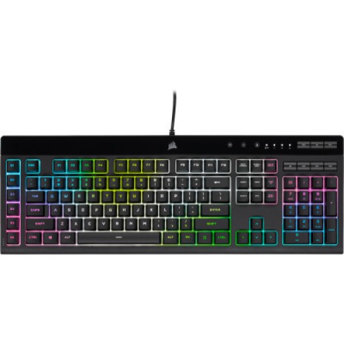 Клавиатура Corsair K55 RGB Pro XT USB UA Black (CH-9226715-RU) Клавиатура Corsair K55 RGB Pro XT USB UA Black (CH-9226715-RU)