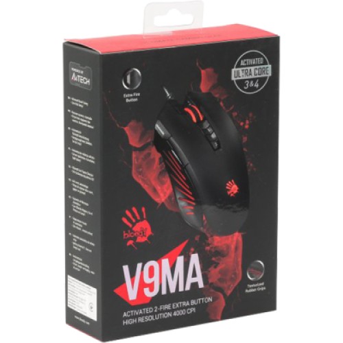 Мышка A4Tech Bloody V9MA Black