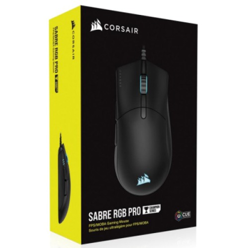 Мышка Corsair Sabre RGB Pro USB Black (CH-9303111-EU)