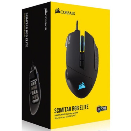 Мышка Corsair Scimitar RGB Elite USB Black (CH-9304211-EU)