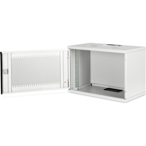 Шкаф настенный Digitus SOHO 19" 7U 540x400, метал.двері, 60kg max (DN-19-07U-S-PD)