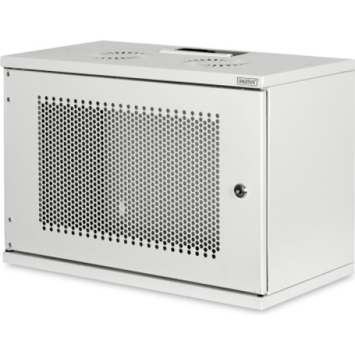 Шкаф настенный Digitus SOHO 19" 7U 540x400, метал.двері, 60kg max (DN-19-07U-S-PD)