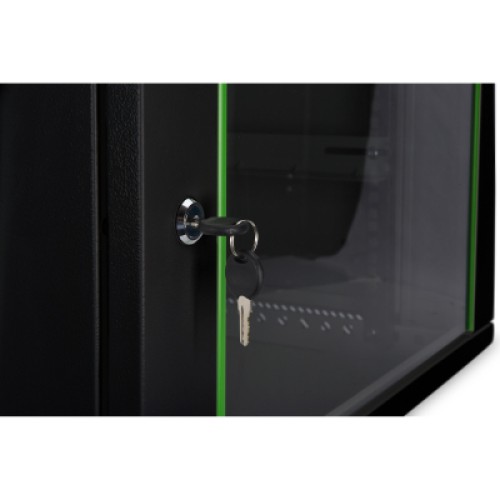 Шкаф настенный Digitus Wall Mounting Dynamic Basic 19" 9U 600x450, RAL 9005 (DN-1909-U-EC-SW)