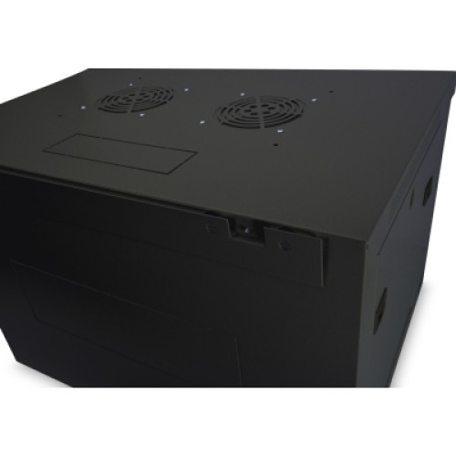 Шкаф настенный Digitus Wall Mounting Dynamic Basic 19" 9U 600x450, RAL 9005 (DN-1909-U-EC-SW)