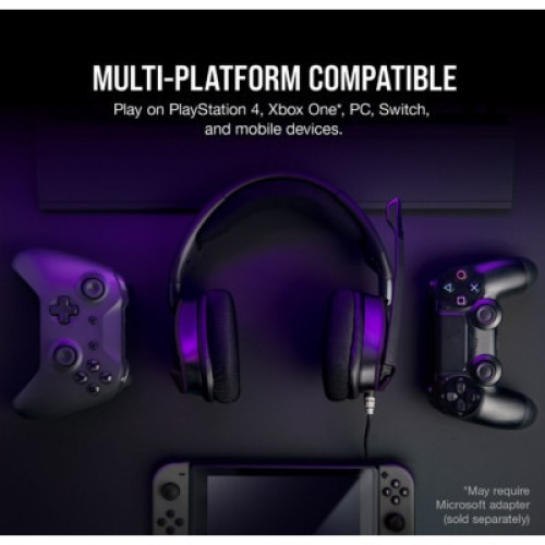 Наушники Corsair Void Elite Surround Surround Carbon (CA-9011205-EU)