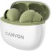 Наушники Canyon TWS-5 Green (CNS-TWS5GR)