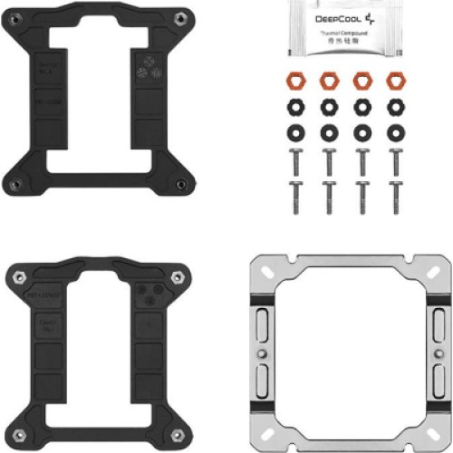 Кулер для процессора Deepcool AG400 (R-AG400-BKNNMN-G-1)