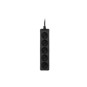Сетевой удлинитель 2E 5XCEE7/17, 1.5м, black (2E-U0510M1.5BK_Gift)
