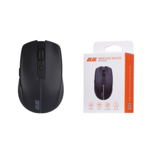 Мышка 2E MF270 Silent Rechargeable Wireless Black (2E-MF270WBK.)