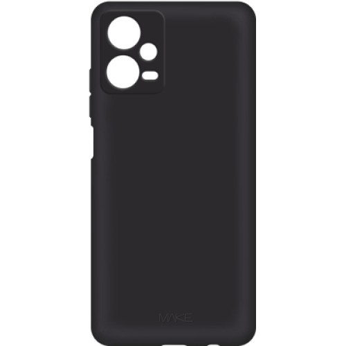 Чехол для мобильного телефона MAKE Xiaomi Redmi Note 12 Skin Black (MCS-XRN12BK)