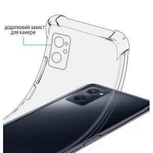 Чохол до мобільного телефона BeCover Anti-Shock Realme 9i Clear (708924)