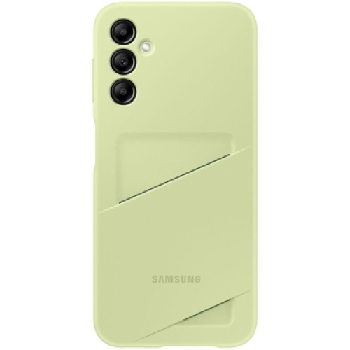 Чехол для мобильного телефона Samsung A14 Card Slot Case Lime (EF-OA146TGEGRU)