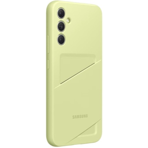 Чехол для мобильного телефона Samsung A34 Card Slot Case Lime (EF-OA346TGEGRU)