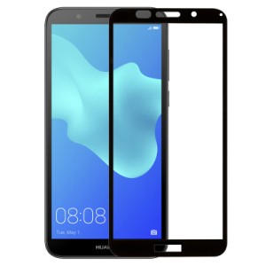 Стекло защитное PowerPlant Full screen Huawei Y5 (2018), Black (GL604913)