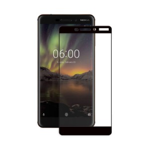 Стекло защитное PowerPlant Full screen Nokia 6.1, Black (GL605262)