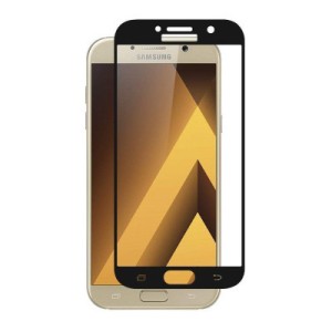 Стекло защитное PowerPlant Full screen Samsung Galaxy A7 (2017), Black (GL605446)